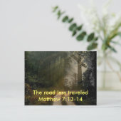 Carte Postale Route (Debout devant)