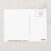 Carte Postale Route (Dos)