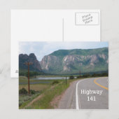 Carte Postale Route141 (Devant / Derrière)