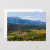 Carte Postale Route 108 Sonora Pass (Devant / Derrière)