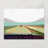 Carte Postale Route 1, Floride (Devant)