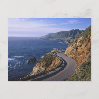 Carte Postale Route 1 le long de la côte californienne près de