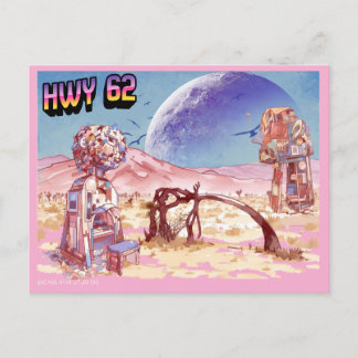 Carte Postale Route 62