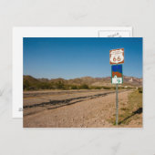 Carte Postale Route 66 (Devant / Derrière)