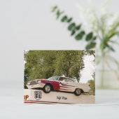 Carte postale Route 66 (Debout devant)