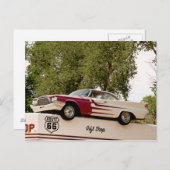 Carte postale Route 66 (Devant / Derrière)