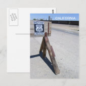 Carte postale Route 66 ! (Devant / Derrière)