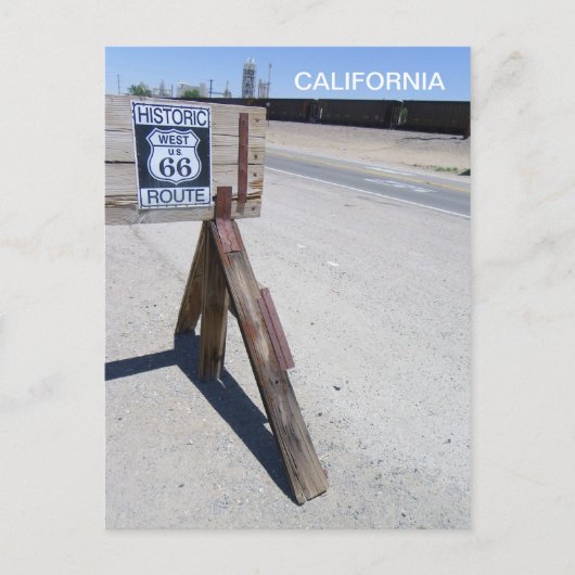 Carte postale Route 66 ! (Devant)