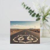 Carte Postale Route 66  (Debout devant)