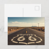 Carte Postale Route 66  (Devant / Derrière)