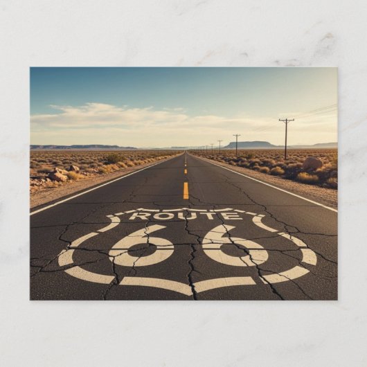 Carte Postale Route 66  (Devant)