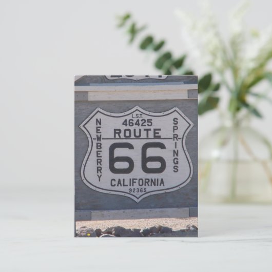 Carte Postale Route 66 (Debout devant)