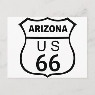 Carte Postale Route 66