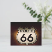 Carte postale Route 66 (Debout devant)