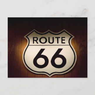 Carte postale Route 66