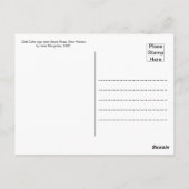 Carte Postale Route 66 (Dos)