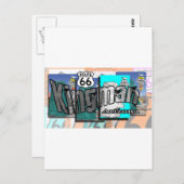 Carte Postale Route 66 (Devant / Derrière)