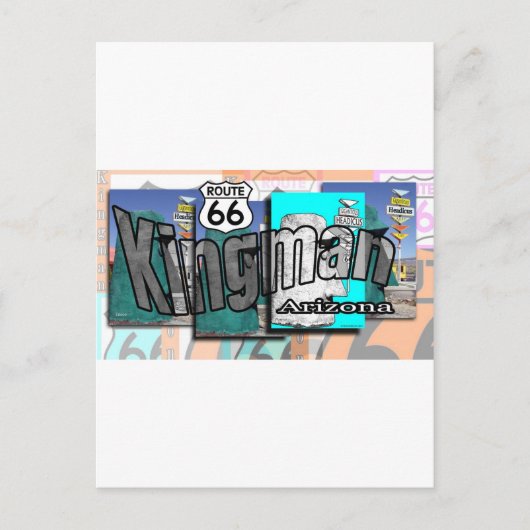 Carte Postale Route 66 (Devant)