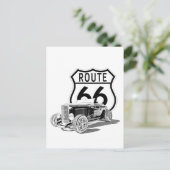 Carte postale Route 66 (Debout devant)