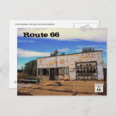 Carte postale Route 66 (Devant / Derrière)