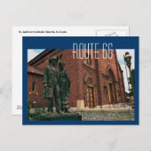 Carte postale Route 66 (Devant / Derrière)