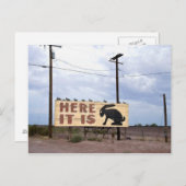 Carte Postale Route 66 (Devant / Derrière)