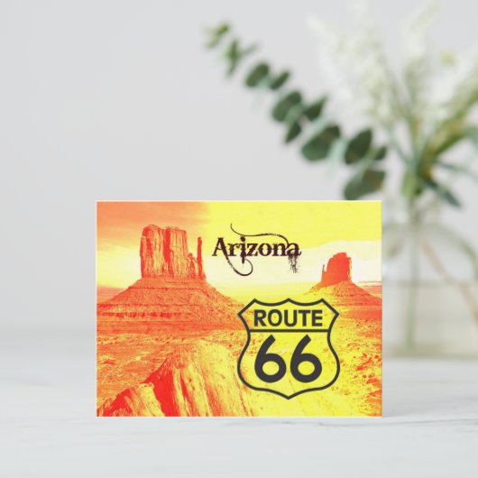 Carte Postale Route 66 (Debout devant)