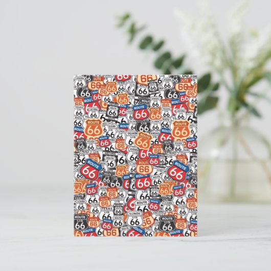 Carte Postale Route 66 (Debout devant)