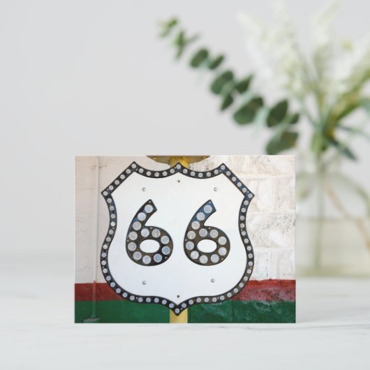 Carte Postale Route 66 (Debout devant)