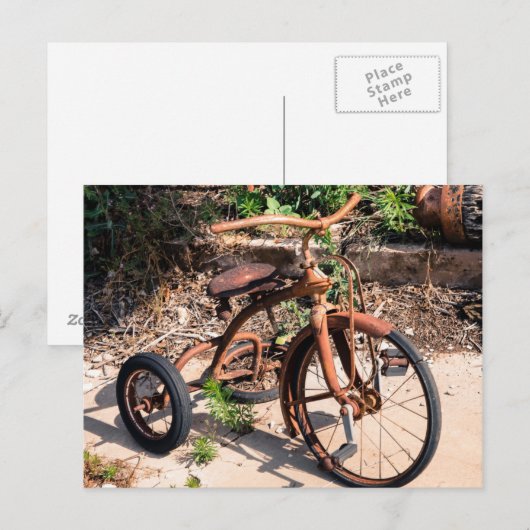 Carte Postale Route 66 - 3 (Devant / Derrière)