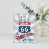 Carte Postale Route 66 Amérique Vintage Oklahoma (Debout devant)