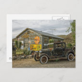 Carte Postale Route 66 Arizona Antique shop (Devant / Derrière)