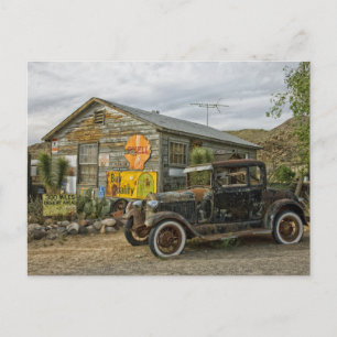 Carte Postale Route 66 Arizona Antique shop