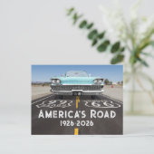 Carte Postale Route 66 centenaire (Debout devant)