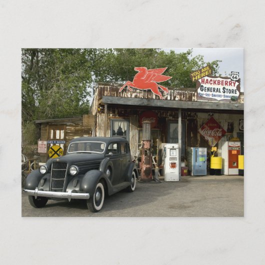 Carte Postale Route 66 General Store & Gas Station (Devant)