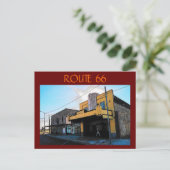 Carte postale Route 66 (McLean) (Debout devant)