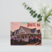 Carte postale Route 66 (Missouri) (Debout devant)