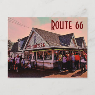 Carte postale Route 66 (Missouri)