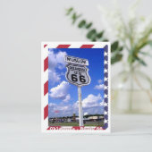 Carte Postale Route 66 - Oklahoma - États-Unis - (Debout devant)