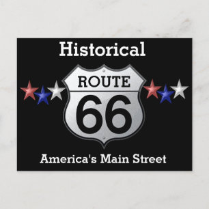 Carte Postale Route 66 -- Postcard