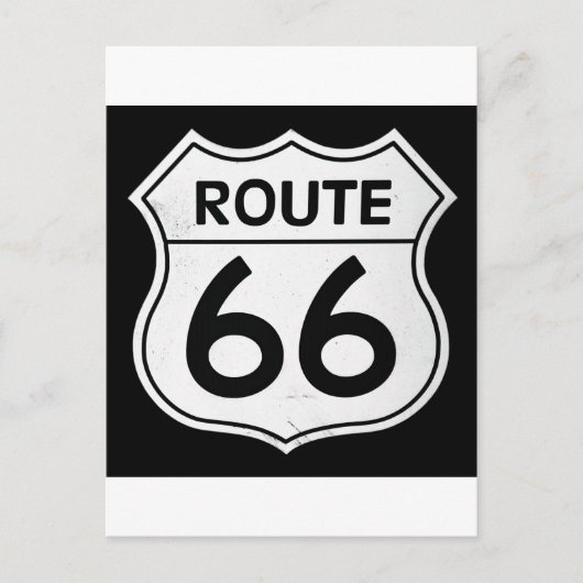 Carte Postale Route 66 sign (Devant)