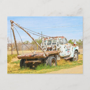 Carte Postale Route 66 Tow Truck, Tucumcari, Nouveau-Mexique