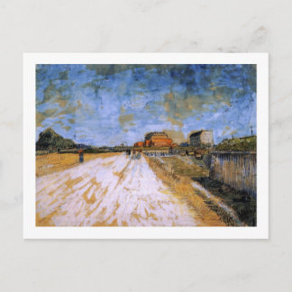 Carte Postale Route À Côté De Paris Ramparts Van Gogh Art