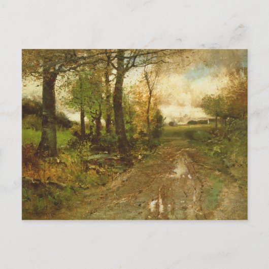 Carte Postale Route à travers les bois (Devant)