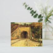 Carte Postale Route avec métro et Viaduc Van Gogh Art (Debout devant)