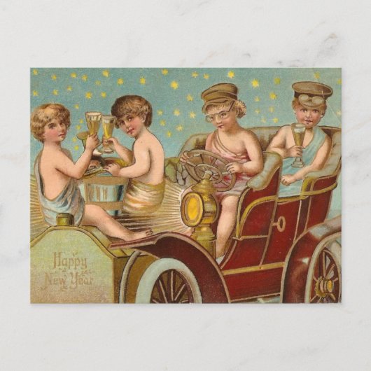 Carte Postale Route Champagne (Devant)