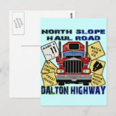Carte Postale Route Dalton (Devant / Derrière)