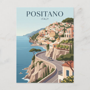 Carte Postale Route d'Amalfi Italie