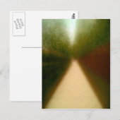 Carte Postale Route d'automne (Devant / Derrière)