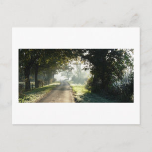 Carte Postale Route de campagne à Cheshire